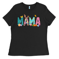 Black Easter Mama Easter Day Ladies Tee - Neo Western