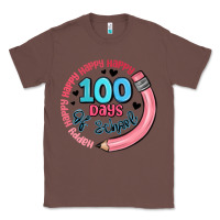 Chestnut happy 100 days of school Classic Tee - MaliasSmallBusiness