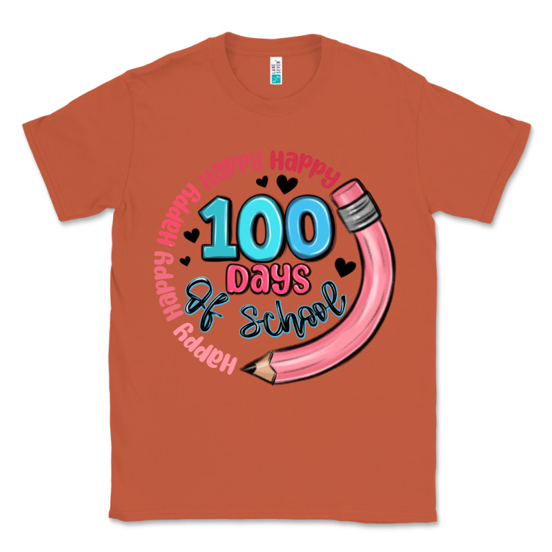 Happy 100 Days Of School Classic Tee by MaliasSmallBusiness | Teevron