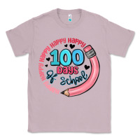 Lilac happy 100 days of school Classic Tee - MaliasSmallBusiness