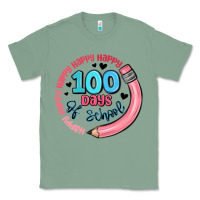 Sage happy 100 days of school Classic Tee - MaliasSmallBusiness