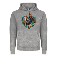 Cloud Rock western heart bullfighter  cactus sunflower aztek pattern Vintage Hoodie - BarkalooDesign