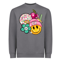 Storm smiley face and school elementary Heavyweight Sweatshirt - MaliasSmallBusiness