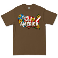 Cacao god bless america Premium Tee - HRA Design Shop
