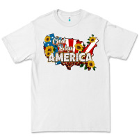 White god bless america Premium Tee - HRA Design Shop