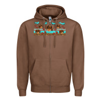 Chestnut dachshund wiener dog Zipper Hoodie - Jasminsmagicworld