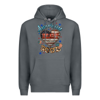 Rock American heart southern soul Premium Hoodie - HowdyJamesFarm