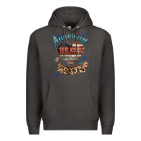 Smoke American heart southern soul Premium Hoodie - HowdyJamesFarm