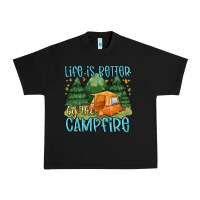 Black life is better by the camp fire Urban Heavy Tee - MaliasSmallBusiness