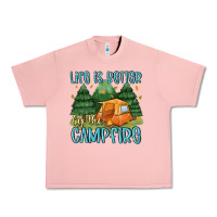 Salmon life is better by the camp fire Urban Heavy Tee - MaliasSmallBusiness