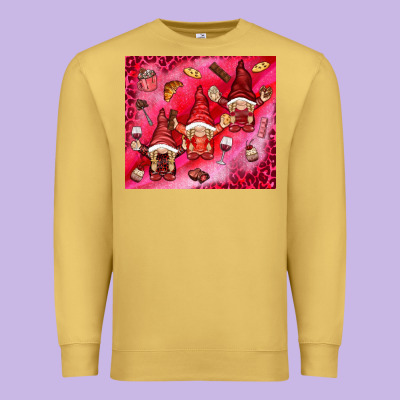 Gnomies With Food Elements Tumbler Hjf Premium Sweatshirt Designed By Howdyjamesfarm