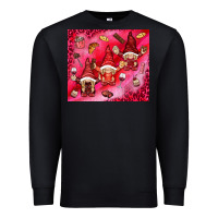 Black gnomies with food elements tumbler hjf Premium Sweatshirt - HowdyJamesFarm