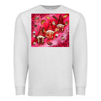 Oatmeal Heather gnomies with food elements tumbler hjf Premium Sweatshirt - HowdyJamesFarm