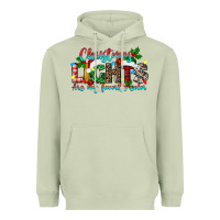 Matcha christmas lights are my favorite Heavyweight Hoodie - texasbilliewilder