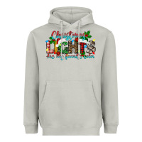 Moon Dust christmas lights are my favorite Heavyweight Hoodie - texasbilliewilder