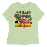 Matcha rawr means grateful in dinosaur Ladies Tee - CowhideDigitalArt