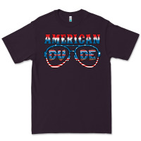 Plum american dude Premium Tee - HRA Design Shop