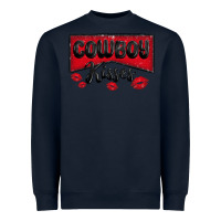 Navy cowboy kisses Heavyweight Sweatshirt - MaliasSmallBusiness