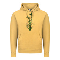 Vintage Mustard Lucky Bamboo Vintage Hoodie - LillyAllenDesigns