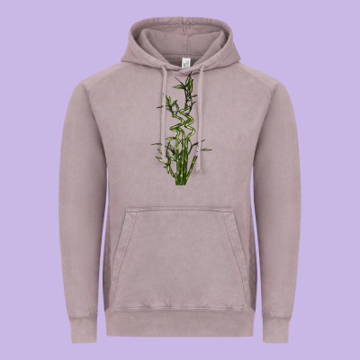 Lucky Bamboo Vintage Hoodie Designed By Lillyallendesigns