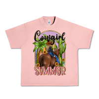 Salmon cowgirl summer Urban Heavy Tee - MaliasSmallBusiness