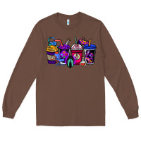 Chestnut gaming coffee cups Long Sleeve Tee - NancyCooperArtShop