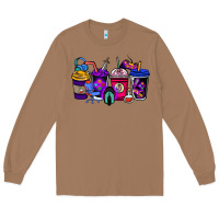 Toasted Coconut gaming coffee cups Long Sleeve Tee - NancyCooperArtShop