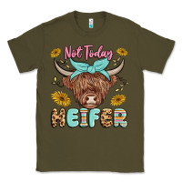 Army Green heifer Classic Tee - MaliasSmallBusiness