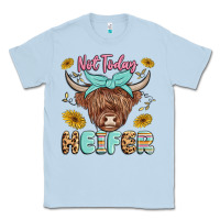 Dusty Blue heifer Classic Tee - MaliasSmallBusiness