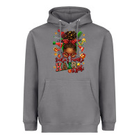 Storm santas favorite hair stylist afro messy bun Heavyweight Hoodie - texasbilliewilder