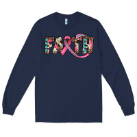 Navy faith Long Sleeve Tee - JahusDesignShop