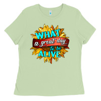 Matcha what a great day to be alive Ladies Tee - HRA Design Shop