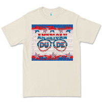 Bone American dude Premium Tee - HRA Design Shop