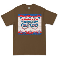 Cacao American dude Premium Tee - HRA Design Shop