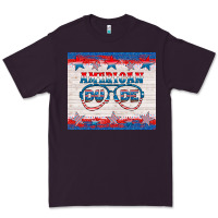 Plum American dude Premium Tee - HRA Design Shop