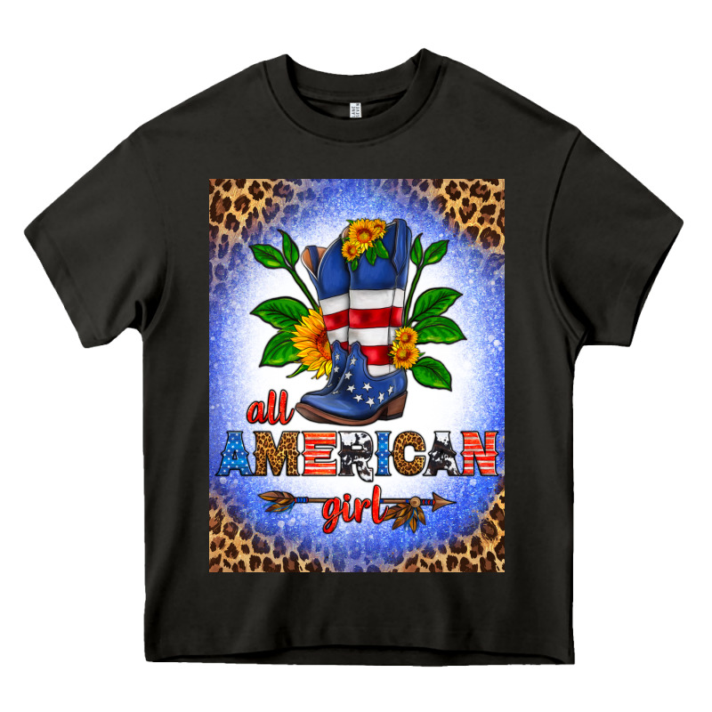 All American Girl Air Freshener Heavy Core Tee by HRA Design Shop | Teevron