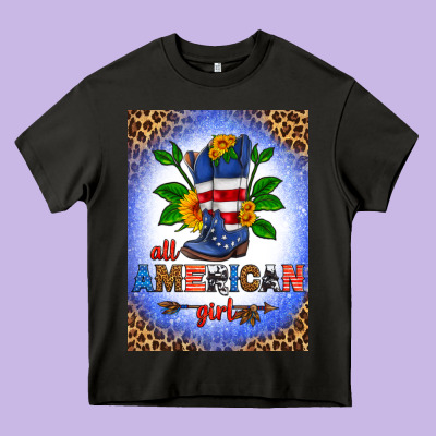 All American Girl Air Freshener Heavy Core Tee Designed By Hra Design Shop