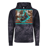 Cloud Black western rodeo bullfighter serape leopards turquoise's gliterrs Vintage Hoodie - BarkalooDesign