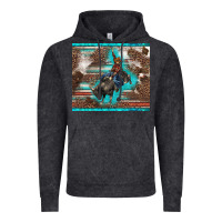 Vintage Black western rodeo bullfighter serape leopards turquoise's gliterrs Vintage Hoodie - BarkalooDesign