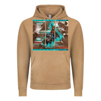 Vintage Camel western rodeo bullfighter serape leopards turquoise's gliterrs Vintage Hoodie - BarkalooDesign