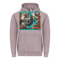 Vintage Zinc western rodeo bullfighter serape leopards turquoise's gliterrs Vintage Hoodie - BarkalooDesign