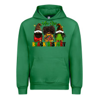 Emerald We are black history Urban Hoodie - FaDigitalArtStudio