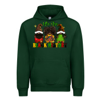 Forest Green We are black history Urban Hoodie - FaDigitalArtStudio