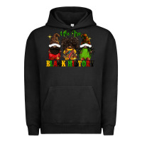 Pigment Black We are black history Urban Hoodie - FaDigitalArtStudio