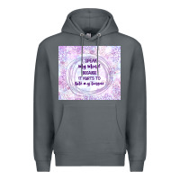 Rock it hurts to bite my tongue Premium Hoodie - TumblerDesignByShophia