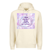Sandshell it hurts to bite my tongue Premium Hoodie - TumblerDesignByShophia