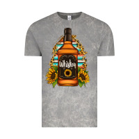 Cloud Rock whiskey bottle Vintage Tee - Jasminsmagicworld