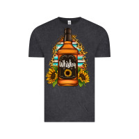Vintage Black whiskey bottle Vintage Tee - Jasminsmagicworld