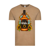 Vintage Coffee whiskey bottle Vintage Tee - Jasminsmagicworld