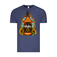 Vintage Denim whiskey bottle Vintage Tee - Jasminsmagicworld